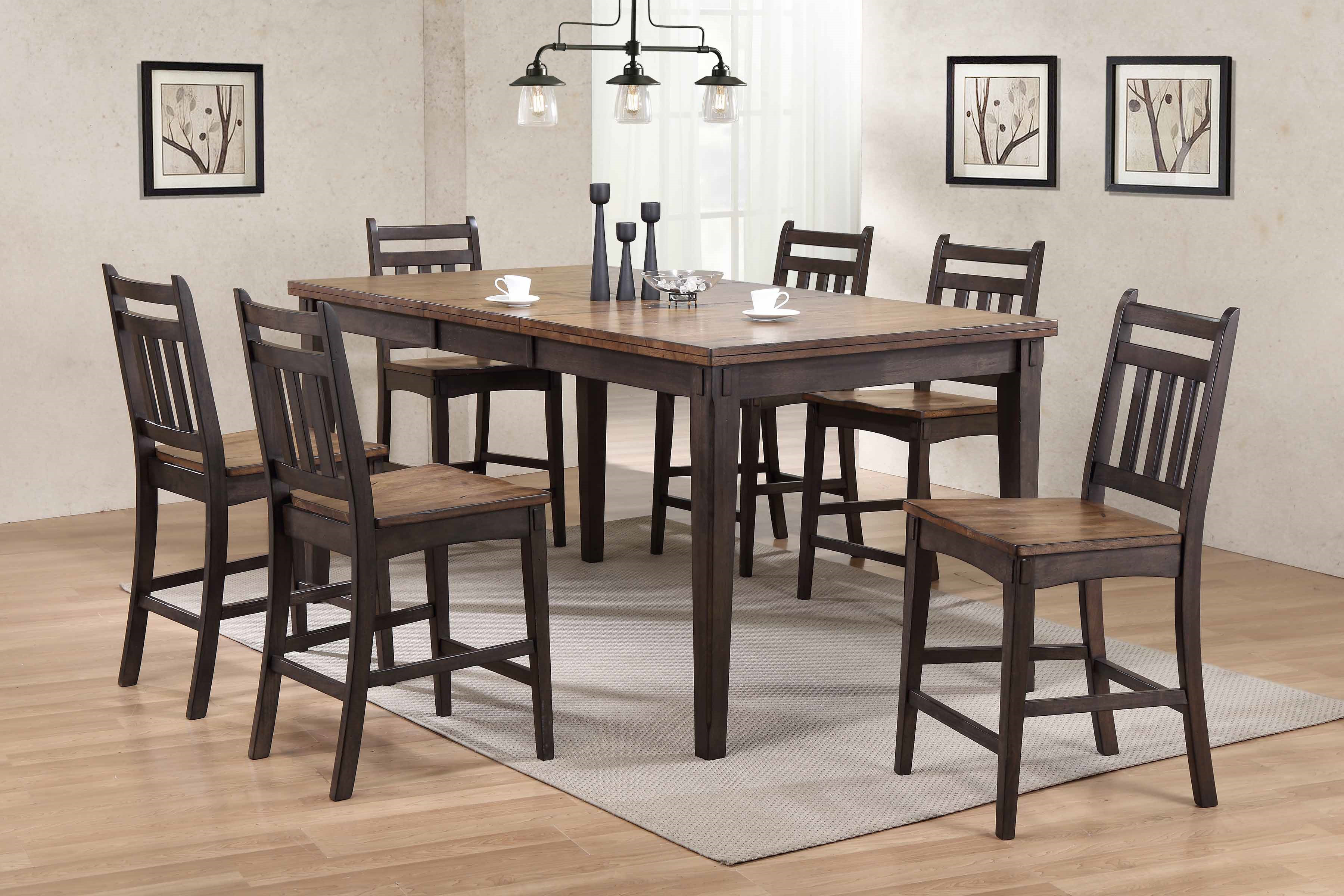 Counter height dining set with leaf discount